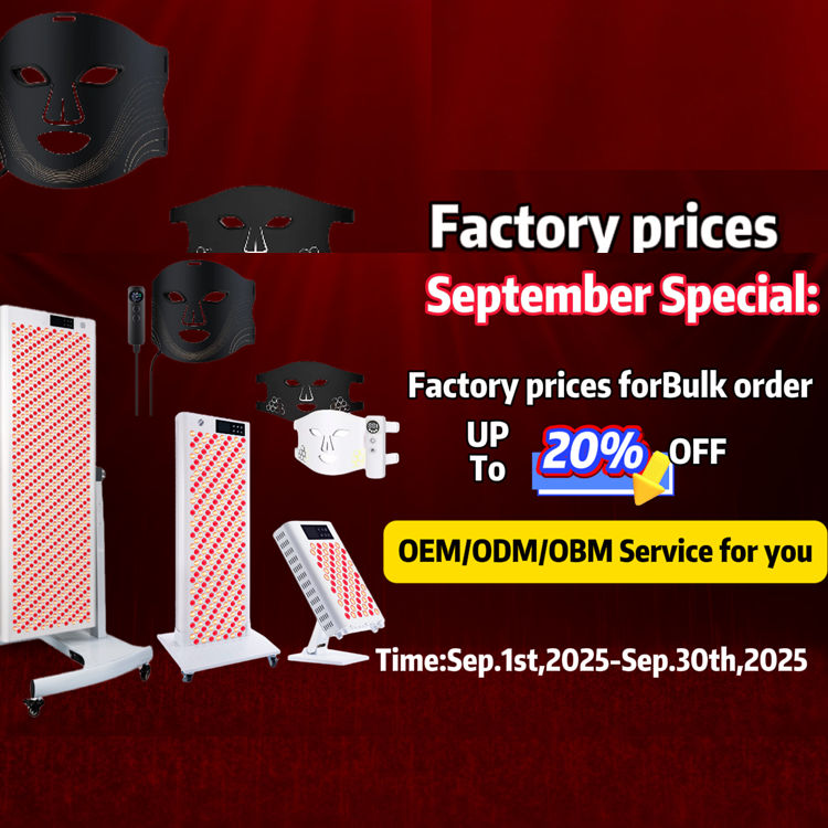 Peranti Terapi Red Light -10% pada bulan September!