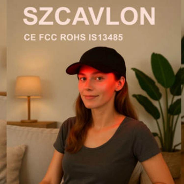 Cap LED Terapi Merah Depaku Merah